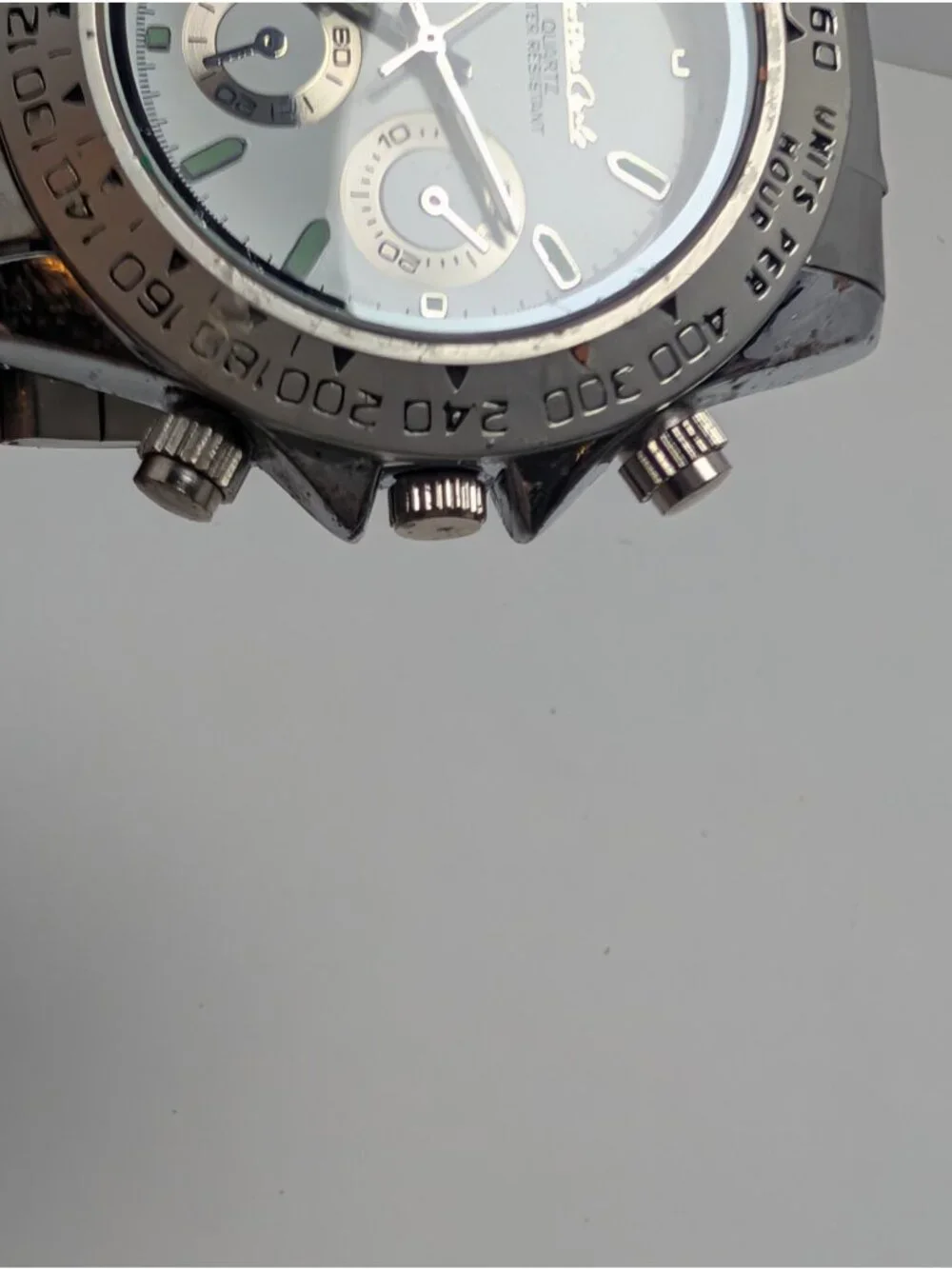 Montres Carlo 3005B Stainless Steel - Water Resistant Watch Needs Battery